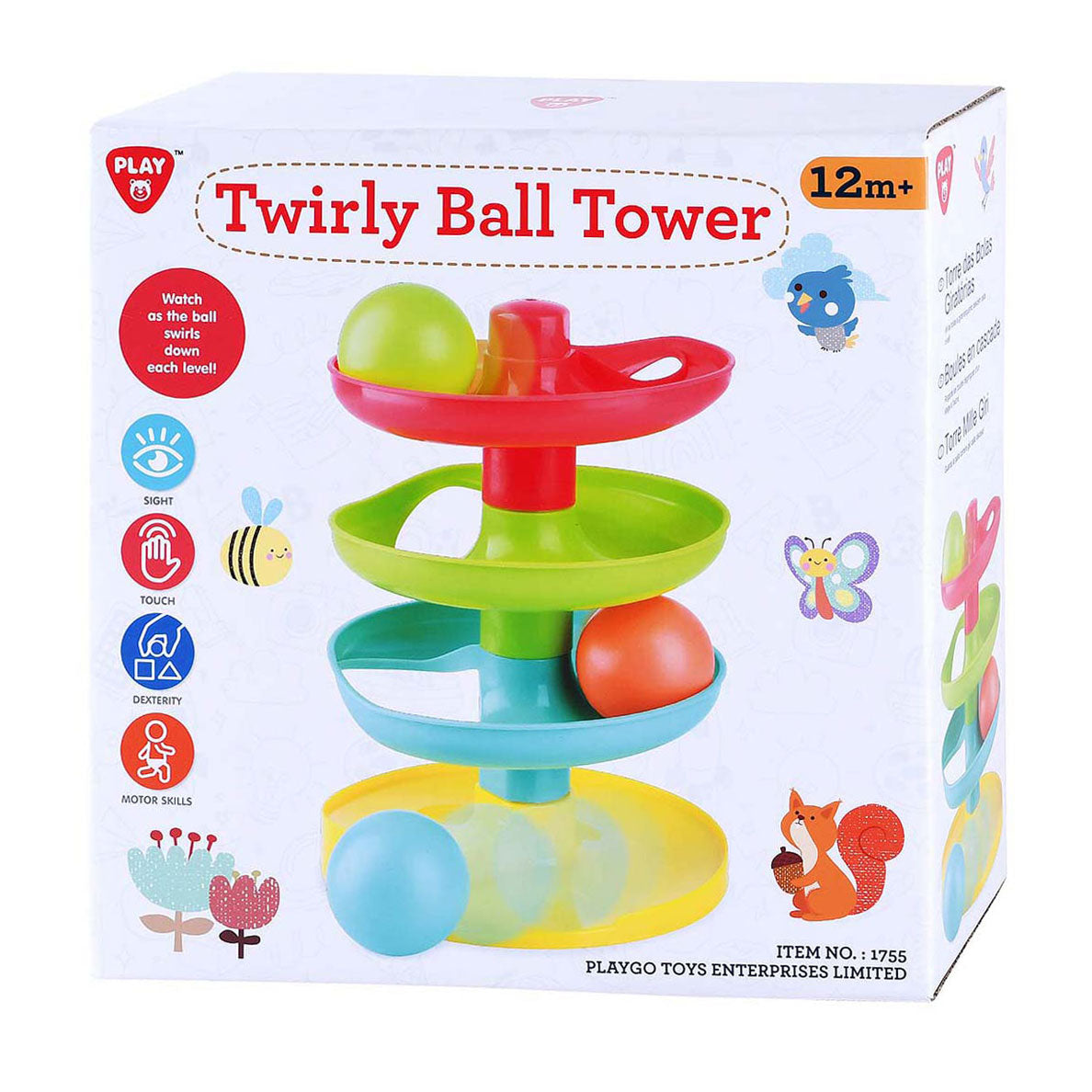Torre a sfera rotante Playgo - 7 pezzi.