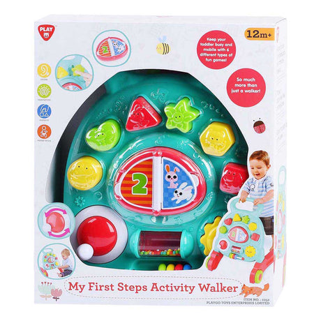Girello in plastica Playgo Activity con giochi educativi.