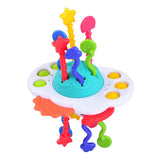Playgo palla sensoriale giocattolo educativo astronave multi colori.