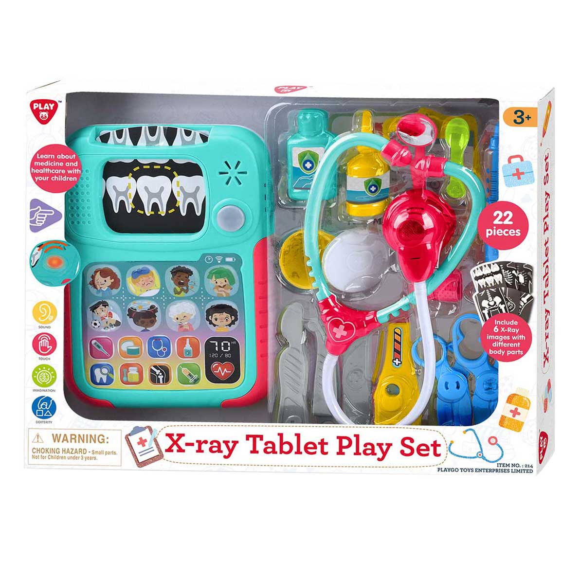 Set radiografico Playgo - 22 pz.