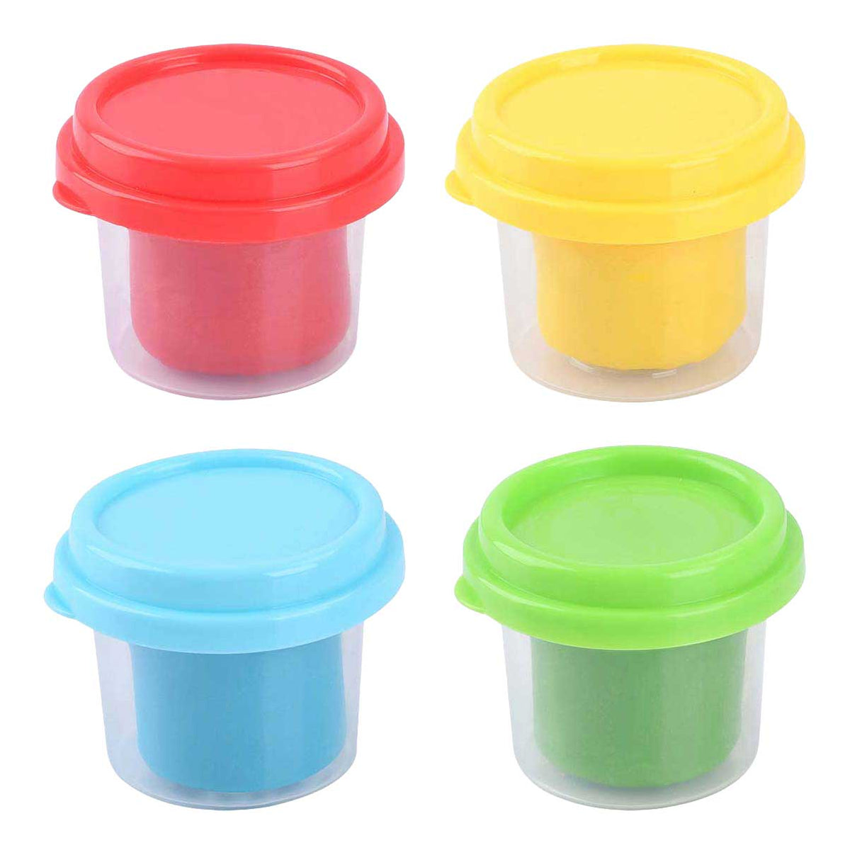 Set argilla Playgo 4 colori - 4x56 grammi