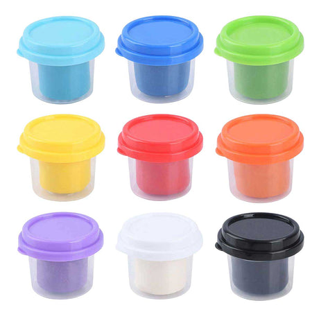 Set argilla Playgo 9 colori - 9x56 grammi
