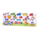 Set argilla Playgo 10 colori - 10x113 grammi
