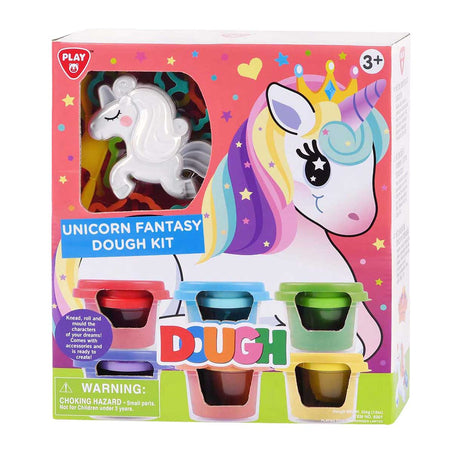 Set di argilla Playgo Fantasy Unicorno - 6 vasi di terracotta