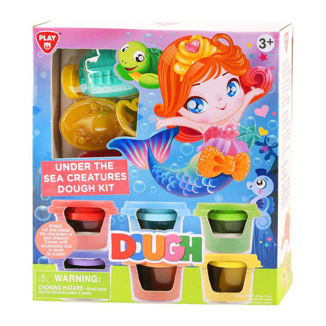 Set di argilla Playgo Deep in the Sea - 6 vasi di terracotta