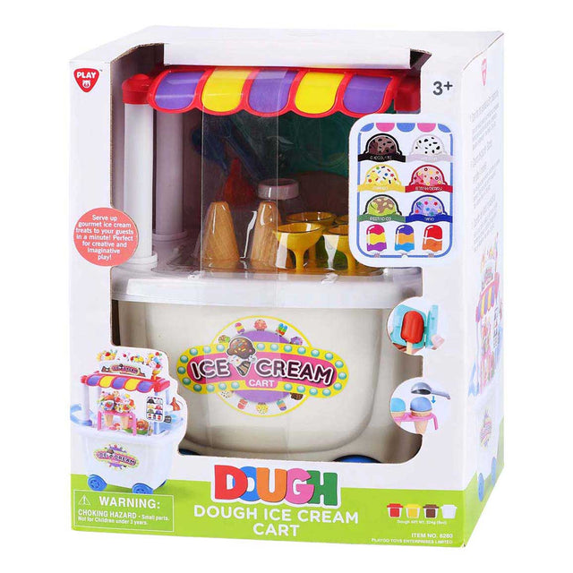 Set di argilla per camion dei gelati Playgo - 4 vasi di terracotta