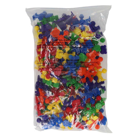 Animali da costruzione colorati - 96 pz.