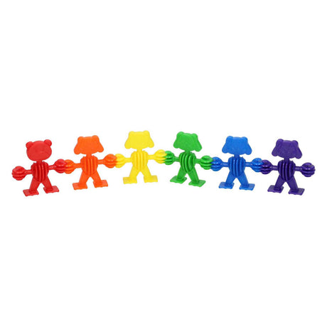 Animali da costruzione colorati - 96 pz.