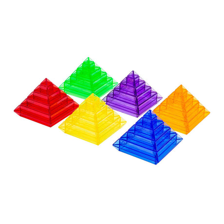 Lobbes piramidali trasparenti - 30 pz
