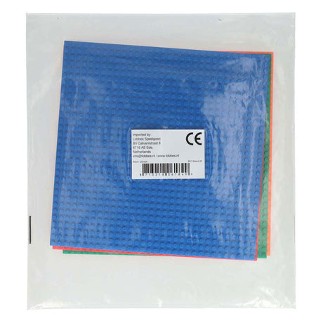 Piastre da costruzione per miniblocchi 25x25cm - 4 pz.