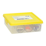 Albatros fishing glitter sprinkle ottagoni impilabili - 12 pz