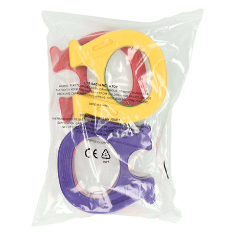 Set giocattolo con magneti a ferro di cavallo di Lobbes - 6 pezzi magnetici colorati.