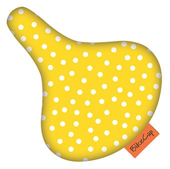 Bikecap Saddle Deck giallo piccolo punto