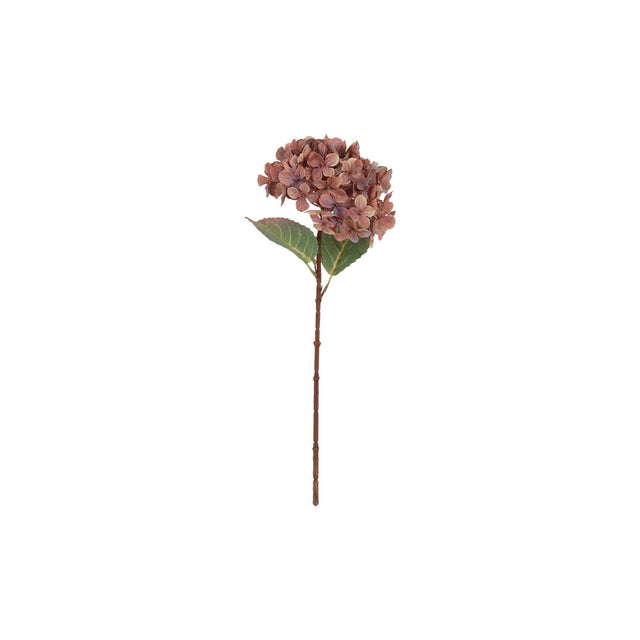 Countryfield fiore artificiale ortensia rame