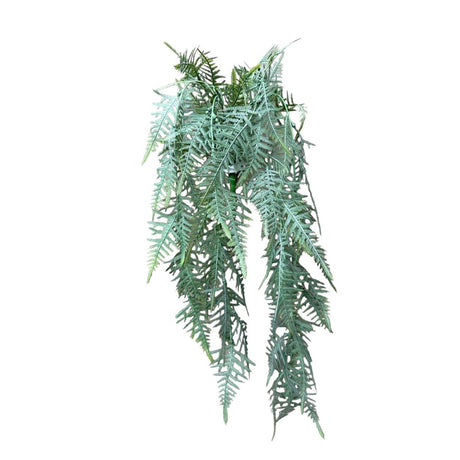 Collezione Roberts pianta artificiale pensile asparagi plumosus grigio polvere 70 cm