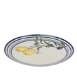 Piatto Decoris in porcellana decoro limone dia.20.3x2cm