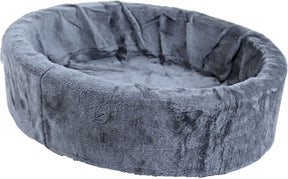 Cesto per cane da orsacchiotto grigio
