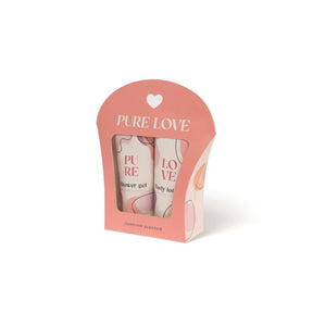 Source Balance Pure Love, set regalo da 2 pezzi, gel doccia e lozione per il corpo al profumo di gelsomino