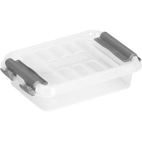 Contenitore Sunware q-line 0,2 litri trasparente 11,8x7,7x3 cm