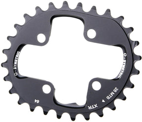 Corona O.symetric corona 28t alluminio nero