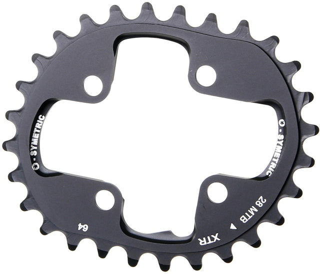 Corona O.symetric corona 28t alluminio nero