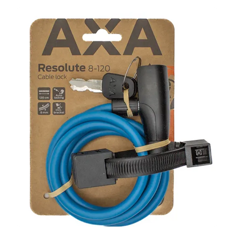 Bloccacavo Axa Resolute 8-120 - blu