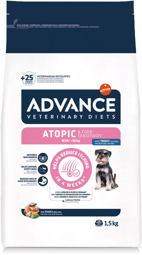 Advance Veterinary Diet s Dog - Atopic - Mini - Cibo per cani - 1,5 kg