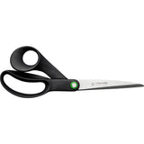 Forbici per ufficio Fiskars - forbici universali - taglio dritto - forbici grandi - 25 cm - nero, acciaio inossidabile