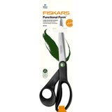 Forbici per ufficio Fiskars - forbici universali - taglio dritto - forbici grandi - 25 cm - nero, acciaio inossidabile