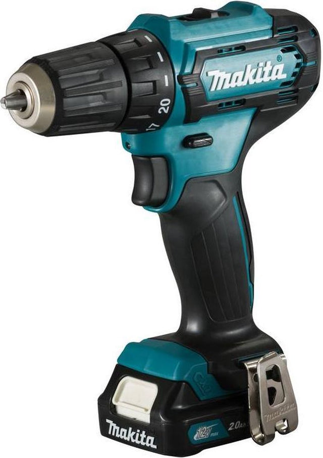 Trapano/avvitatore a batteria Makita df333dsae 10,8v incl. 2 custodie per batterie da 2,0 Ah