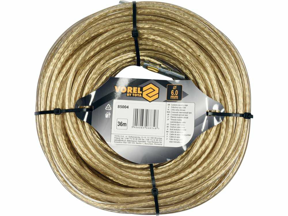 Vorel douaneverbinding staal 6mm*36m