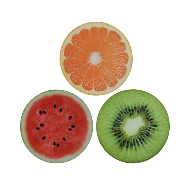 Tovaglietta Decoris frutta ø38cm-anguria-kiwi-arancio