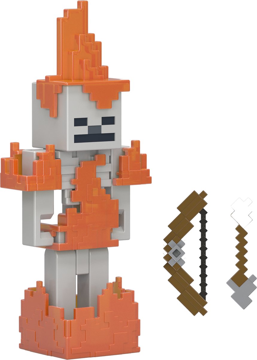Figura centrale dello scheletro di Minecraft