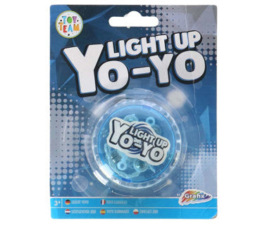 Gruppo artigianale creativo yo-yo con azzurro