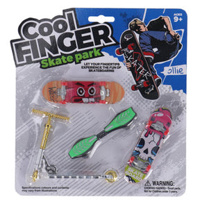 Skateboard da dito senza marca con monopattino assortiti | 6 pezzi