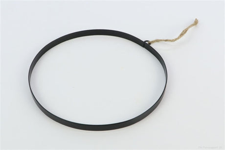 HBx anello vivente naturale floreale in metallo ø35cm