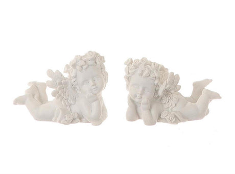 Hbx angelo deco living naturale 7x4x5,5 cm bianco