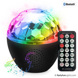 Partyfun luci partyfunlights - altoparlante bluetooth per feste proiettore starlight - 16 effetti luce - telecomando - lampada proiettore