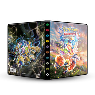 Portafoglio Pokémon tcg sv07 corona stellare 4 tasche