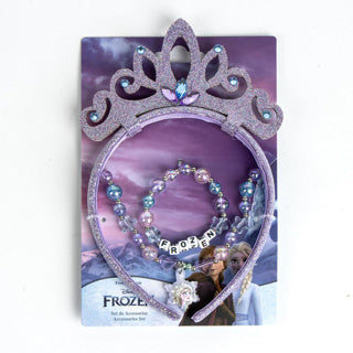 Set di gioielli con fascia per capelli Frozen | 2 pezzi