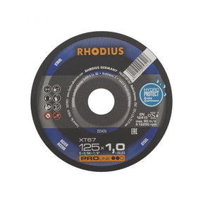 Taglio del disco 125x1 prolina