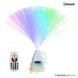 Partyfun illumina il cambiamento di colore dell'altoparlante bluetooth per feste in fibra ottica