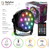 Partyfun illumina l'altoparlante Bluetooth 12 LED di potenza