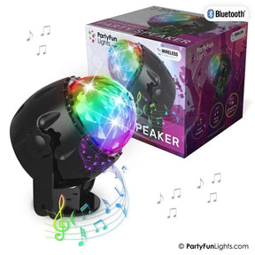 Partyfun illumina l'altoparlante per feste USB Bluetooth LED che cambia colore con telecomando