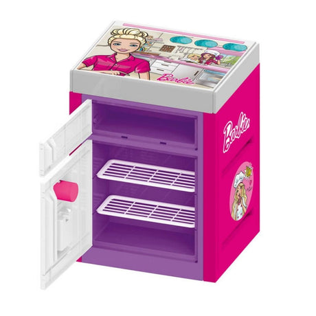 Frigo barbie Dolu + suono rosa viola