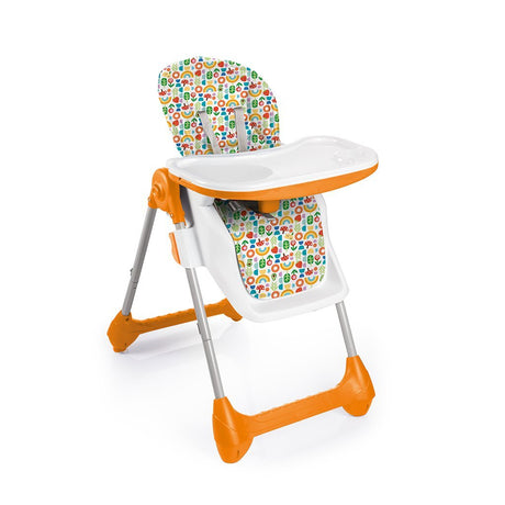 Seggiolone Dolu Fisher Price Deluxe 105x57x87 cm bianco arancione