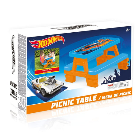 Tavolo da picnic Dolu Hot Wheels blu arancione