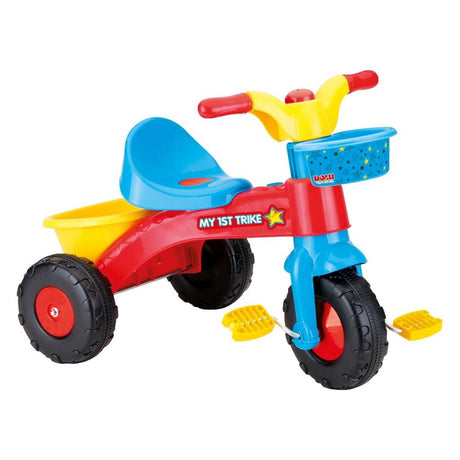 Dolu il mio primo triciclo con maniglione 90x45x84 cm blu rosso giallo