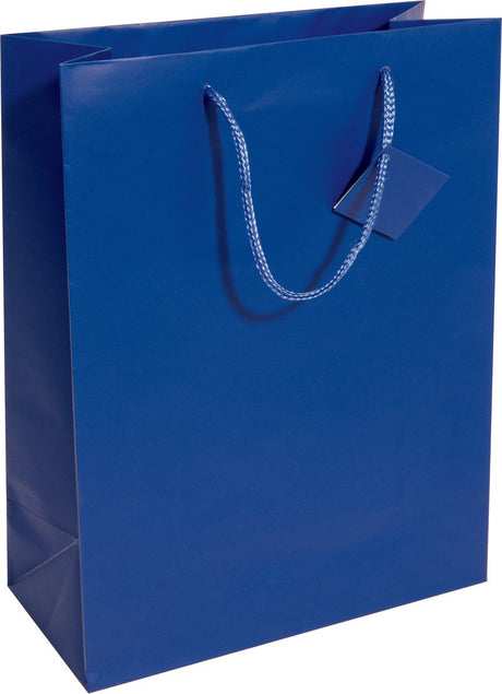 Borsa regalo Sigel grande 260x330x120mm blu oltremare