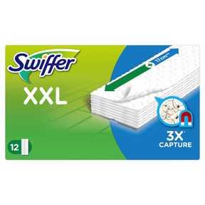 Swiffer dry maxi xxl ricarica salviette antipolvere scatola da 12 pezzi